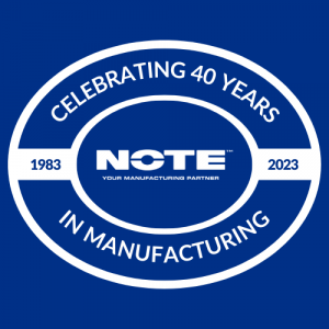 2023 saw NOTE Windsor Ltd celebrate its 40th Work Anniversary.   NOTE Windsor is a leading Contract Electronics Manufacturer (CEM) and has been in the heart of Windsor for over 35 years.