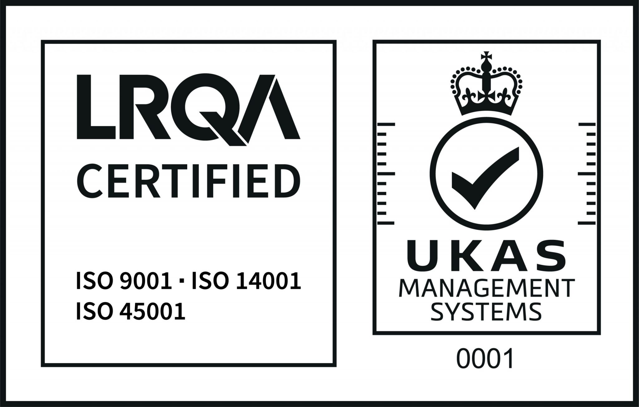 UKAS AND ISO 9001 ISO 14001 ISO 45001 CMYK scaled 1