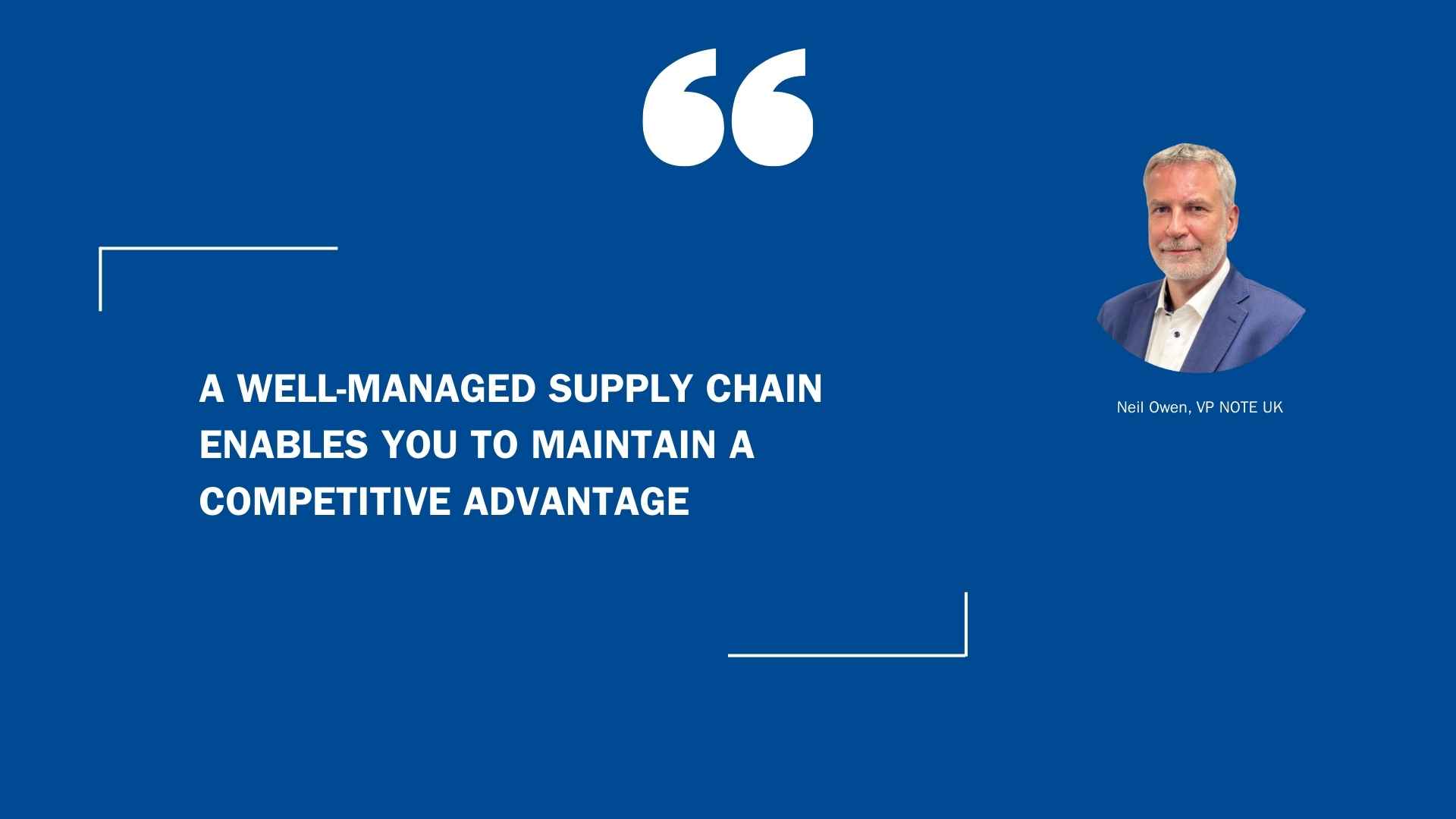 NOTE Flexibility in manufacturing is crucial
