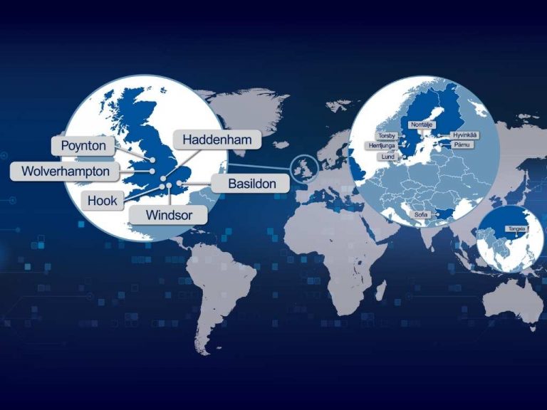 Your Gateway to Global Electronics Manufacturing
From our UK facilities in Windsor, Haddenham, Basildon, Hook, Wolverhampton and Poynton, we connect customers to the full strength of NOTE's international manufacturing network.