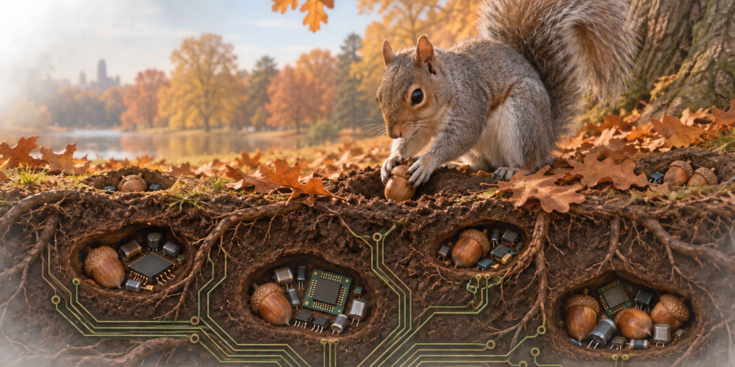 What a September squirrel knows about component sourcing