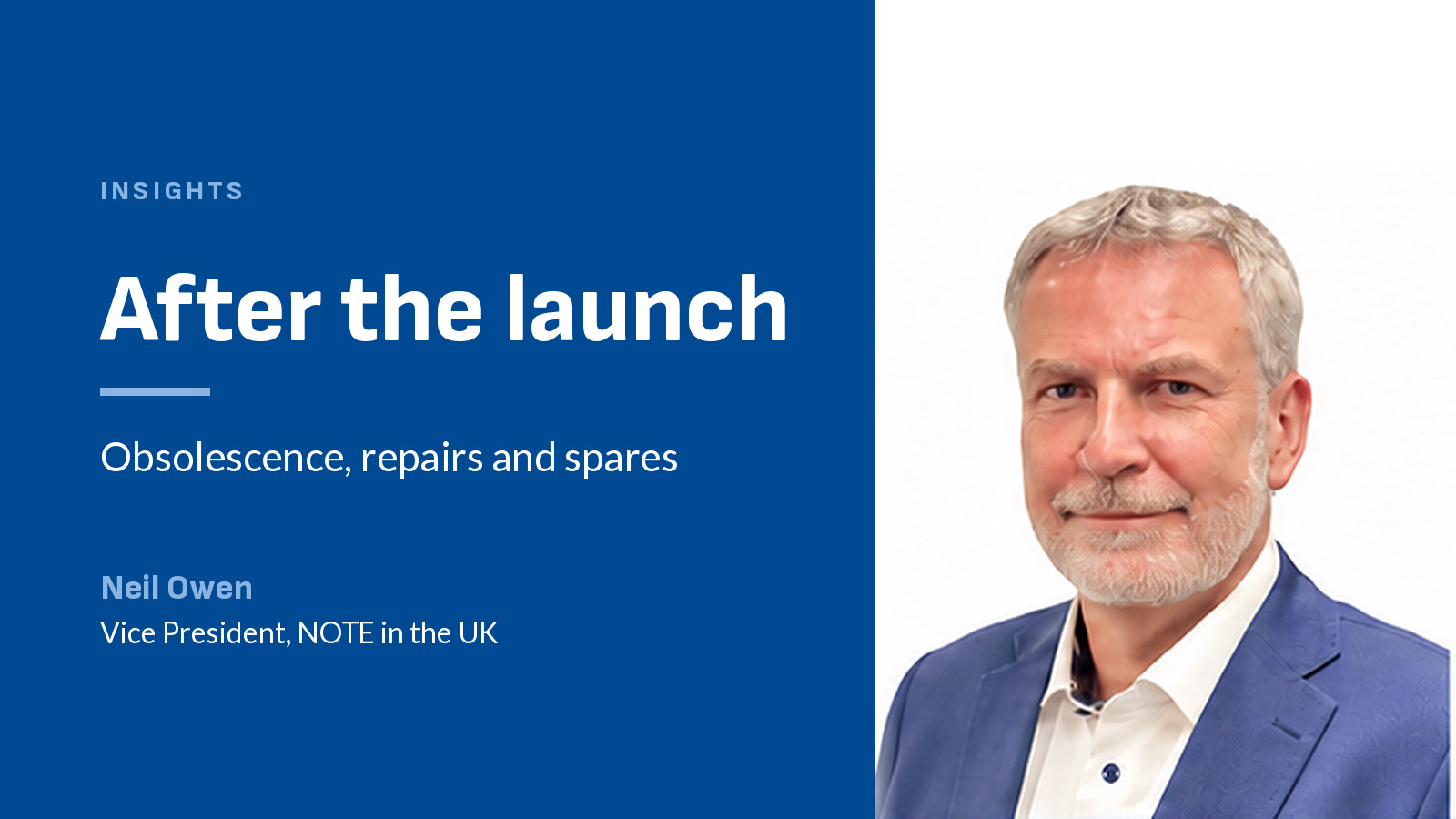 After the Launch: Obsolescence, Repairs and Spares