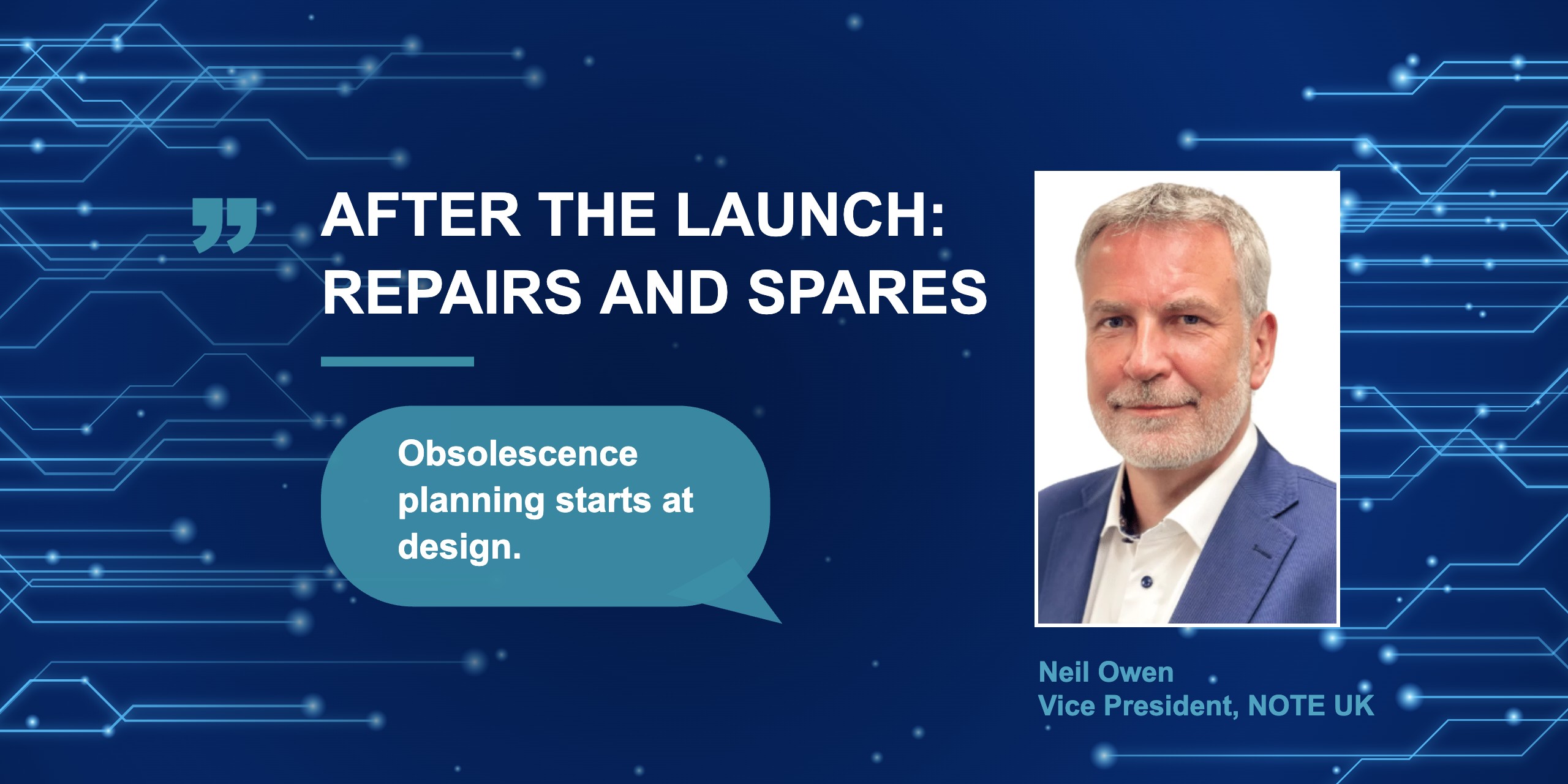 After the Launch: Obsolescence, Repairs and Spares